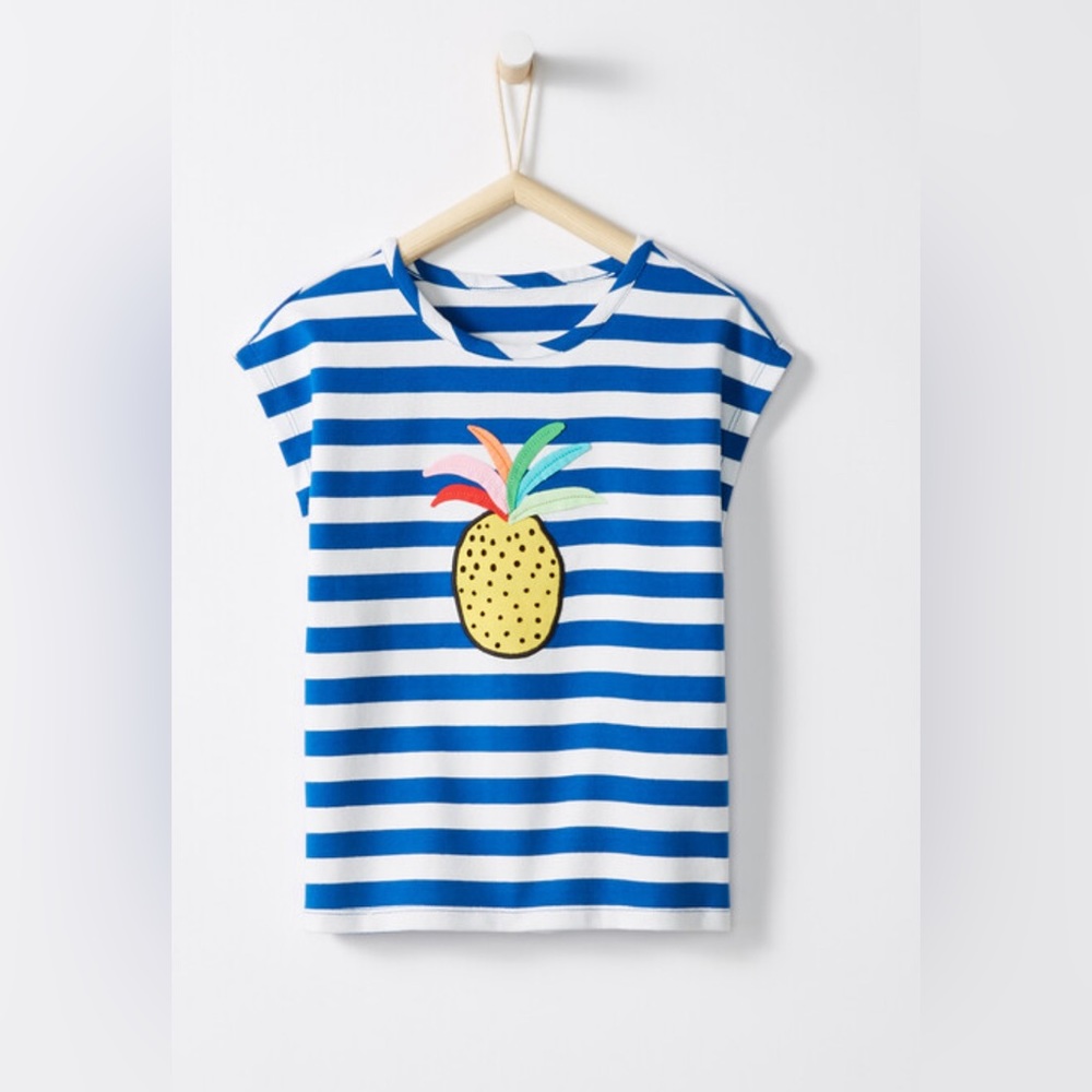 NWOT Hanna Andersson “Stripey Art Tea”